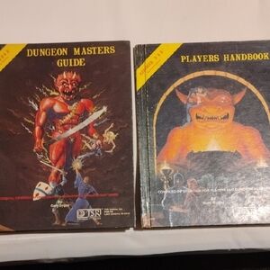 Dungeon Masters Guide and Players Handbook Set